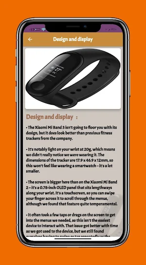 mi band 3 smart watch Guide Screenshot 3