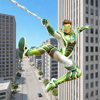 Flying Rope Hero: City Fighter