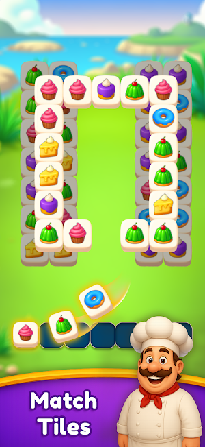 CookingTiles: Triple Puzzle Screenshot 1