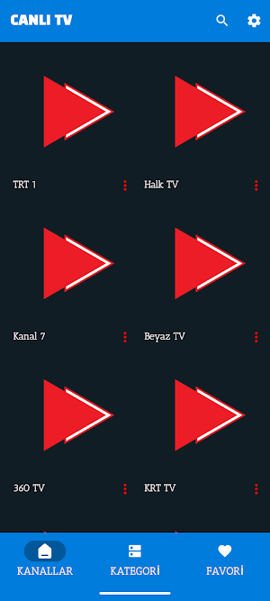 Mobil Canlı TV – HD Yayın Screenshot 3