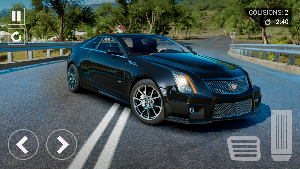 Car Cadillac CTS-V City Drive Screenshot 0