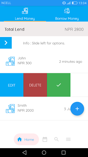 Lend Borrow Recorder Screenshot 3