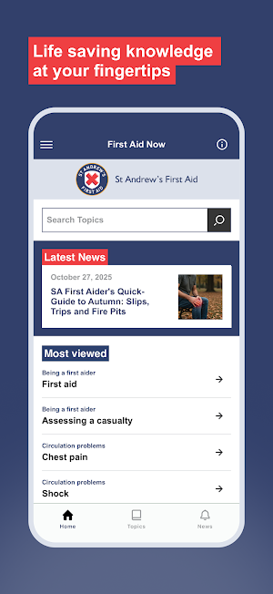 St Andrew's First Aid Now Screenshot 0