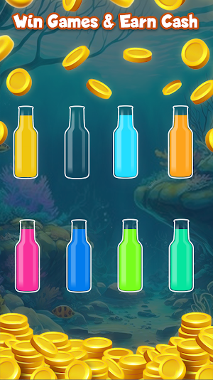 Water Sort - Earn Money Screenshot 3