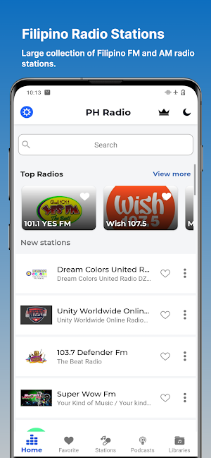 Filipino Radio & Podcasts Screenshot 0