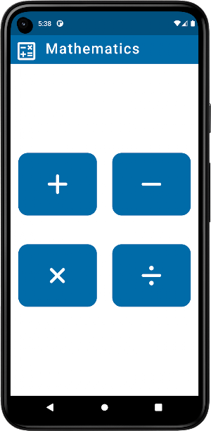 Mathematics Quiz Screenshot 1