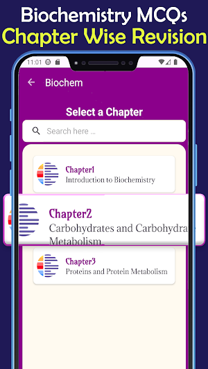 Biochemistry MCQs Screenshot 0