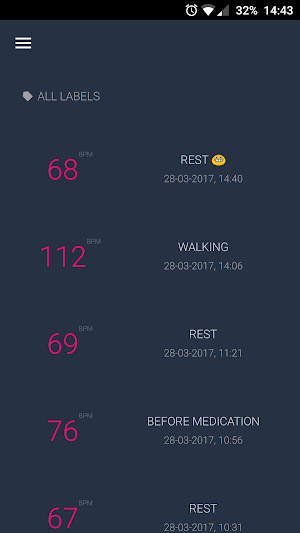 Heart Rate Monitor Screenshot 2