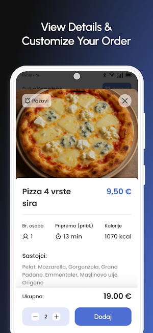 eKonobar Order Screenshot 1
