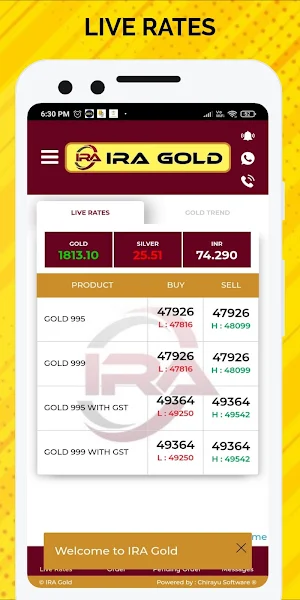 Ira Gold Screenshot 0