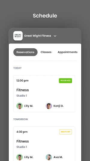 Great Wight Fitness Screenshot 2