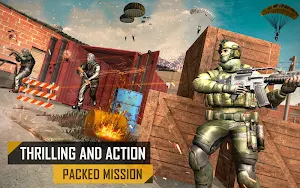 Cover Firing Game: Offline Gun Shooting Games Free Screenshot 0