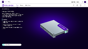 Solidigm 3D Product Portfolio Screenshot 1