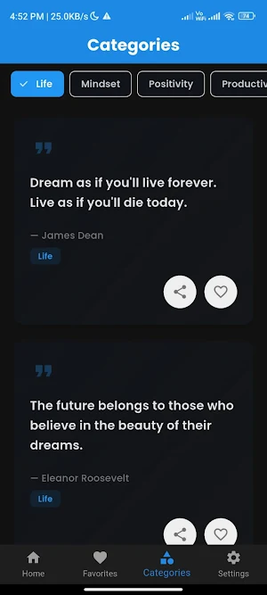 Motio Screenshot 2