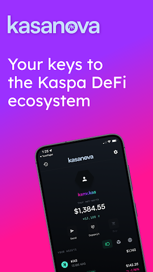 Kasanova Wallet Screenshot 0