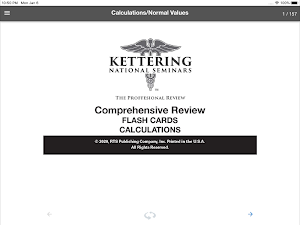 CRT/RRT Flash Cards Screenshot 3