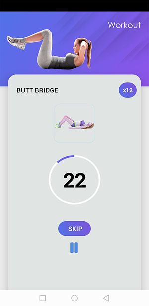 Flat Stomach Workout Screenshot 2