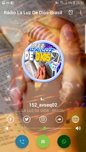 Rádio La Luz De Dios - Brasil  Screenshot 1