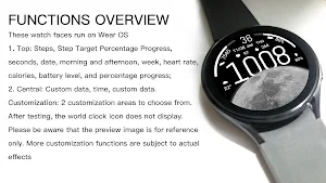 Half Moon For Wear OS Screenshot 2