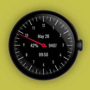 SlowW-Pixel One Hand Watchface Screenshot 2