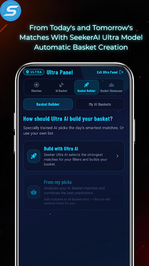 SEEKERAI: Football Prediction Screenshot 1