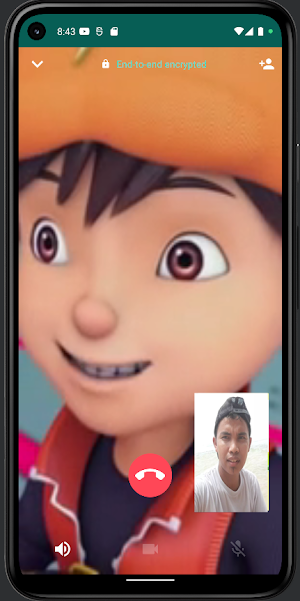 Boboiboy Fake Video Call Screenshot 2