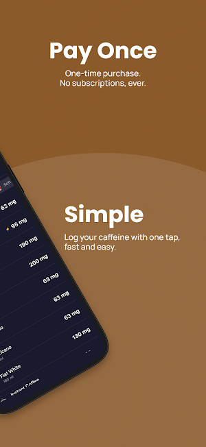 CaffeineTrack – Sleep Better Screenshot 3