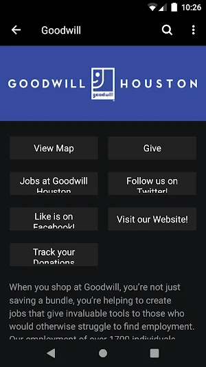 Goodwill Houston Screenshot 2