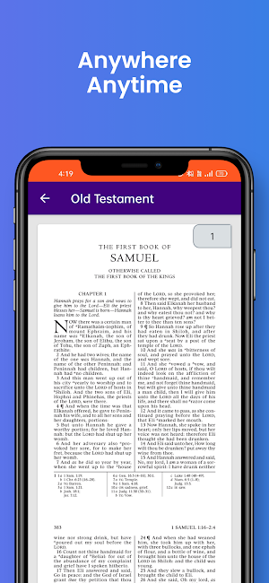 Holy Bible, Old Testament Screenshot 3