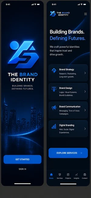 the brand identity Screenshot 0