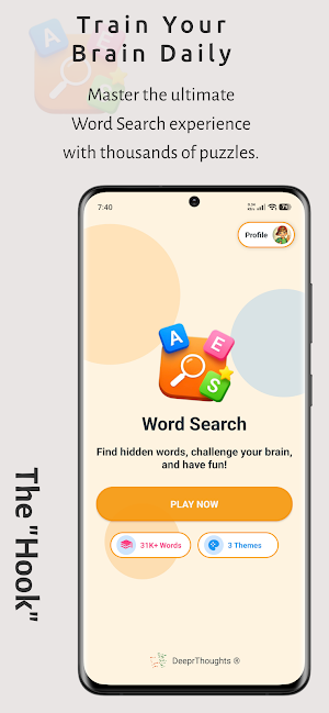 Word Search - Fun Mind Puzzles Screenshot 0