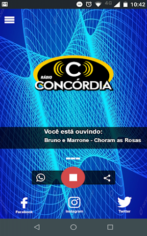 Web Rádio Concórdia Screenshot 0