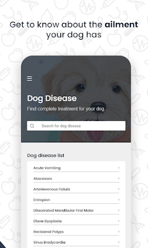 Dog Diseases - Animal Treatments - Pet Diseases Screenshot 1