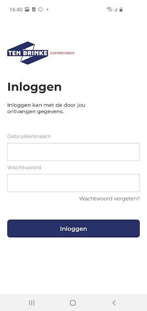 Ten Brinke Elektrotechniek Screenshot 0