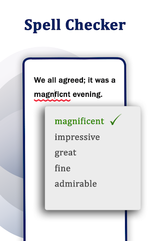 Spell Checker Keyboard – English Correction Check Screenshot 0