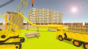 Build Water Theme Park: 3D Construction Simulator Screenshot 3