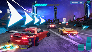 Sci Car Racing Simulation Game Screenshot 0