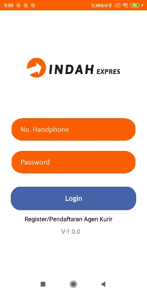 App Kurir Indah Expres Screenshot 0