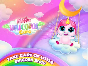 Baby Unicorn Care Pet Pony Screenshot 0