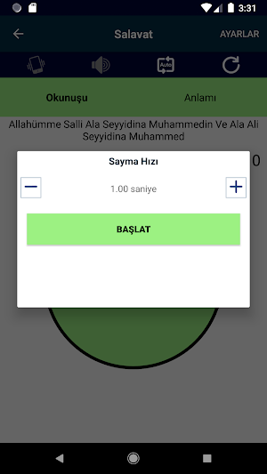 Zikirmatik - Tesbih Et Screenshot 3