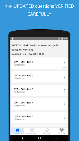 AWS Cert. Developer Associate Screenshot 0