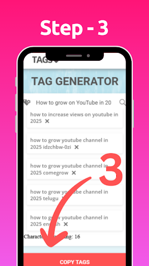 TubeTune: Video Tag Generator Screenshot 2