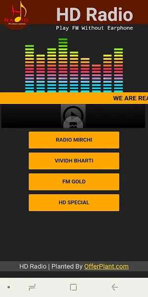 HD Radio : FM without earphone Screenshot 0
