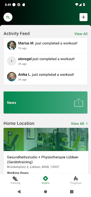 LUTTER Gesundheit Screenshot 2