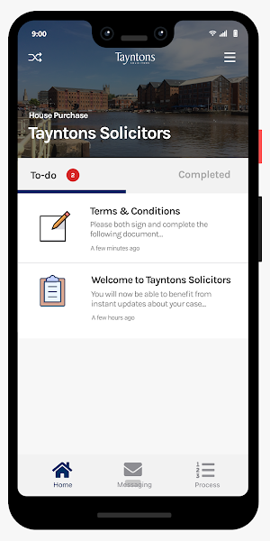 Tayntons Solicitors Screenshot 0