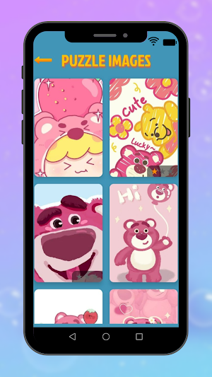 Cute Pink Bear Jigsaw Puzzle Screenshot 1