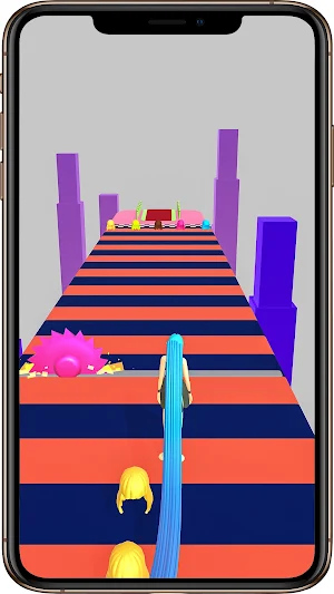 Hair Challenge 3D Run Screenshot 3