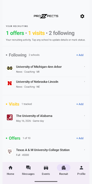 ProZpects Screenshot 2