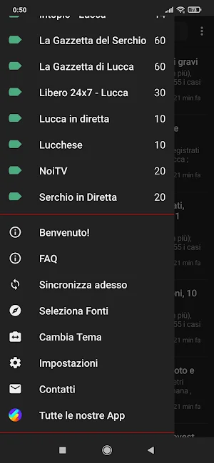 Lucca notizie Screenshot 1