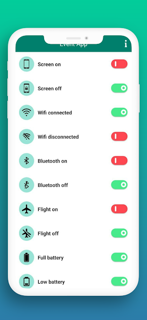 Event app Screenshot 2